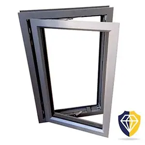 Aluminium trade windows
