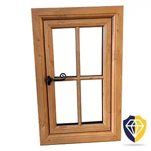 wooden trade windows
