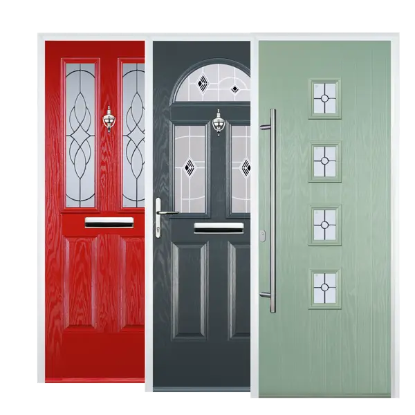 Composite trade doors