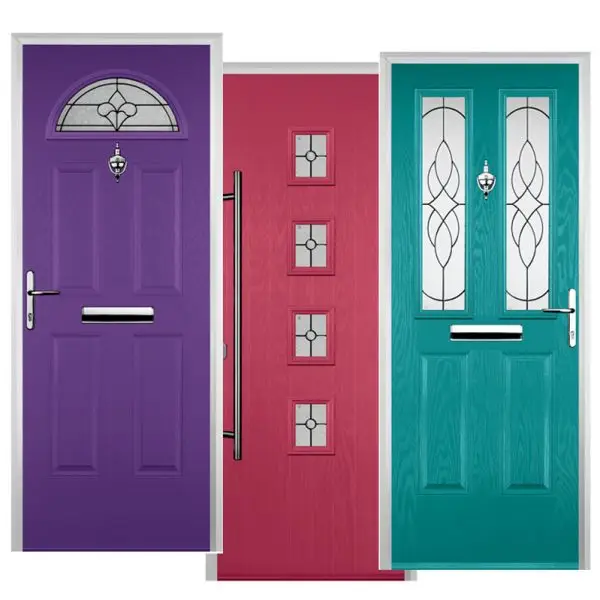 Composite trade doors