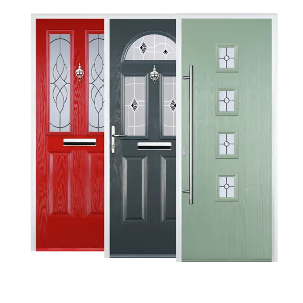 Composite trade doors
