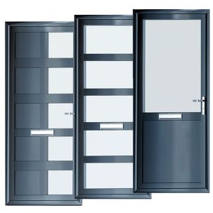 Aluminium trade doors