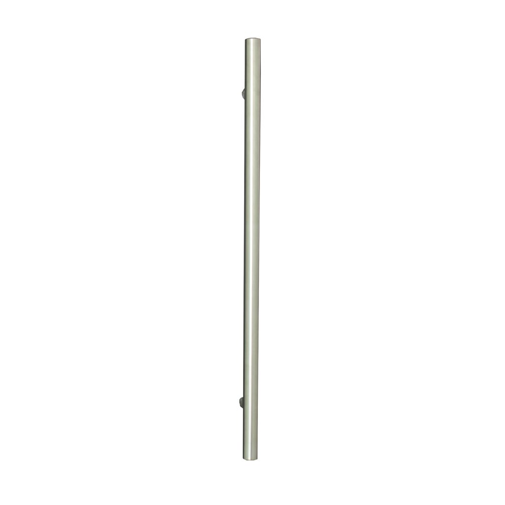 Stainless Steel Inline Bar Door Handle 1200mm Diamond Shield
